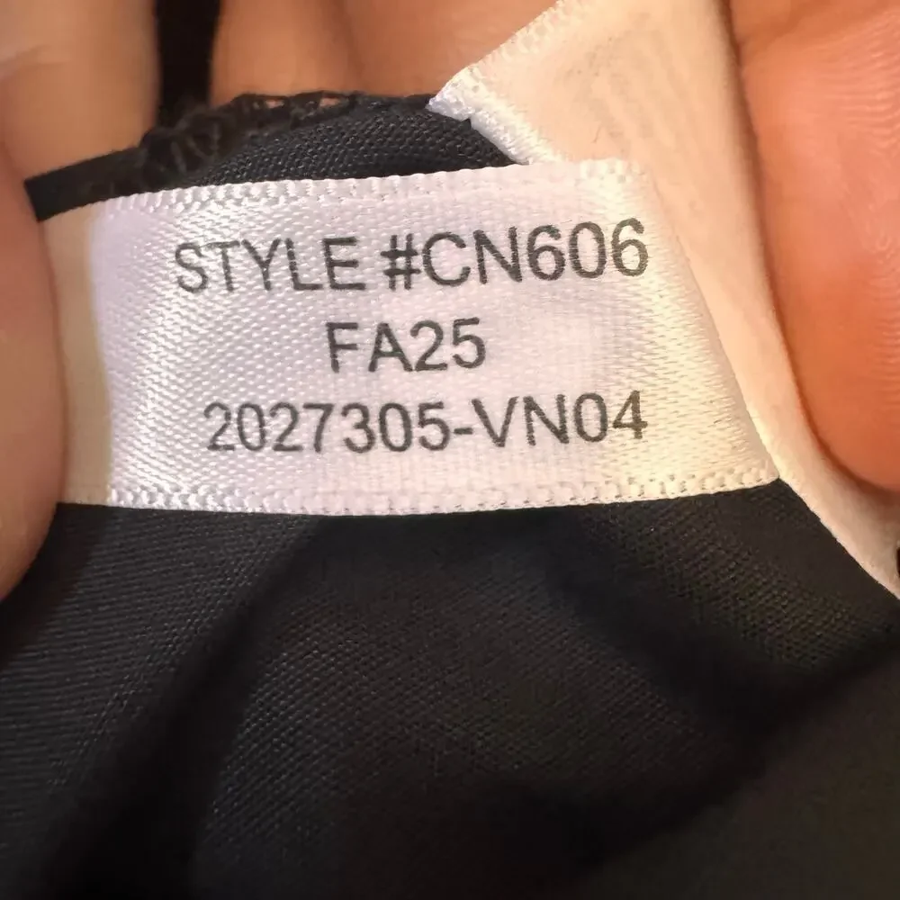 NWT J. Crew Scoopneck Mixy Maxi Dress Black CN606 Size XL